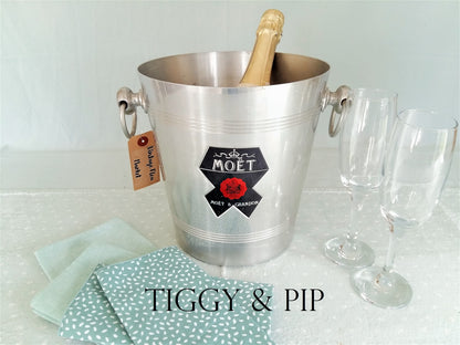 French Champagne Ice Buckets from Tiggy & Pip - Just €59! Shop now at Tiggy and Pip