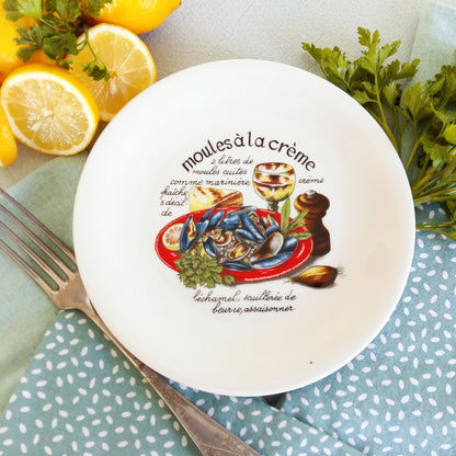 Six Plates for Moules with Large Serving Dish from Tiggy & Pip - Just €180! Shop now at Tiggy and Pip