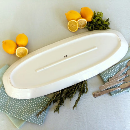 Extra Long Fish Serving Platter from Tiggy & Pip - Just €180! Shop now at Tiggy and Pip