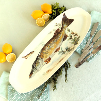 Extra Long Fish Serving Platter from Tiggy & Pip - Just €180! Shop now at Tiggy and Pip