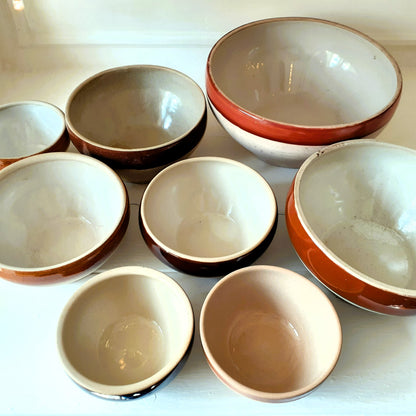 Set of Rustic EIGHT Confit Bowls from Tiggy & Pip - Just €175! Shop now at Tiggy and Pip