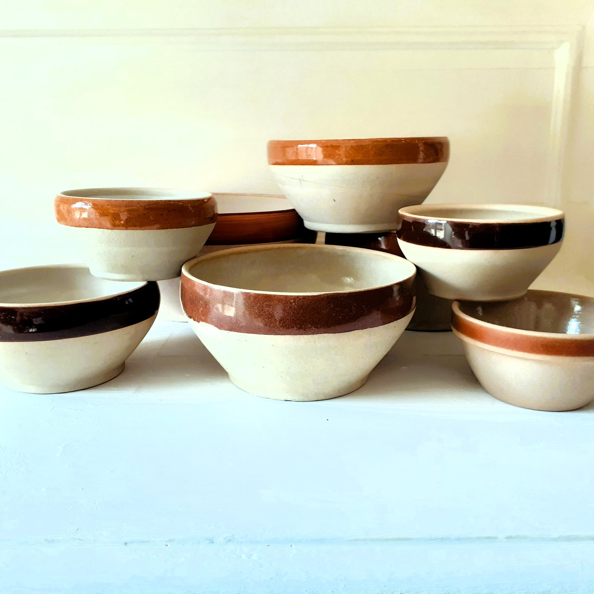 Set of Rustic EIGHT Confit Bowls from Tiggy & Pip - Just €175! Shop now at Tiggy and Pip