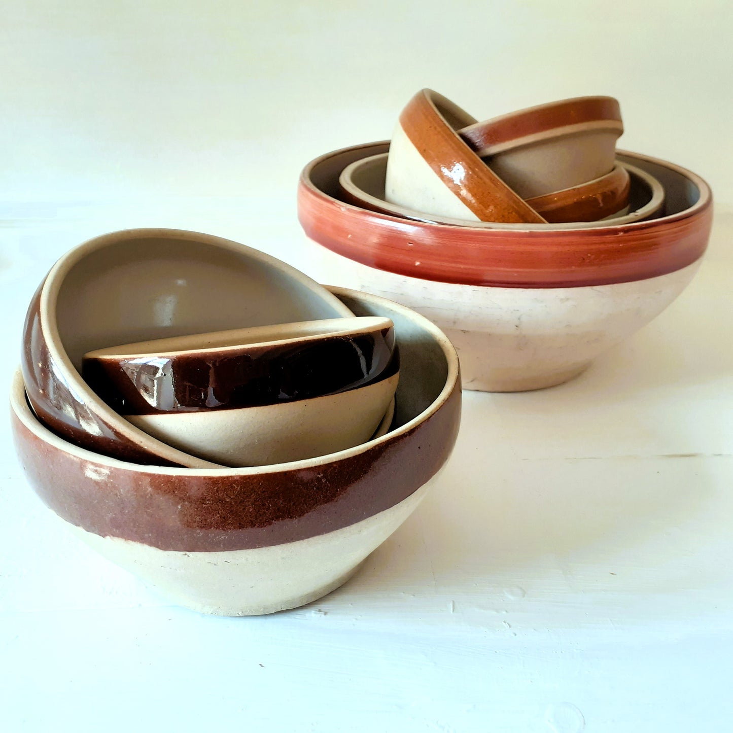 Set of Rustic EIGHT Confit Bowls from Tiggy & Pip - Just €175! Shop now at Tiggy and Pip