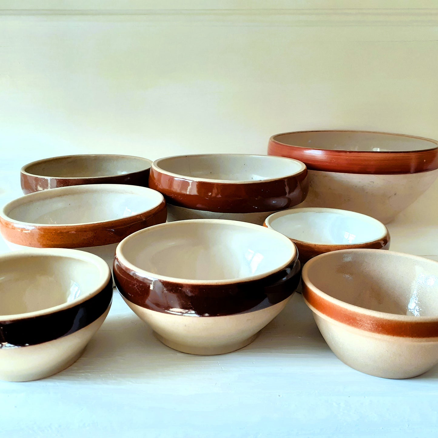 Set of Rustic EIGHT Confit Bowls from Tiggy & Pip - Just €175! Shop now at Tiggy and Pip