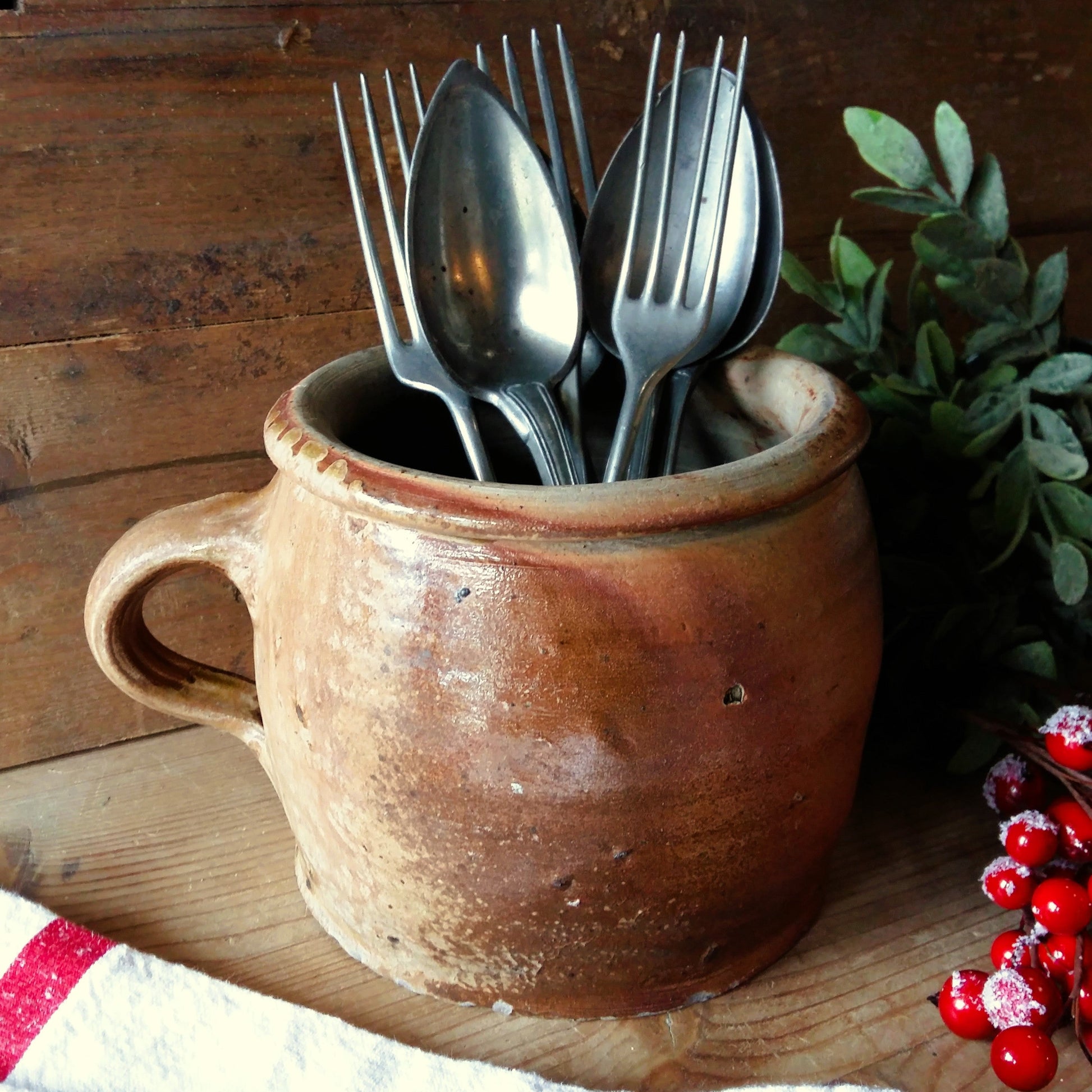 Antique Crock Pot. Confit Pot from Tiggy & Pip - Just €89! Shop now at Tiggy and Pip