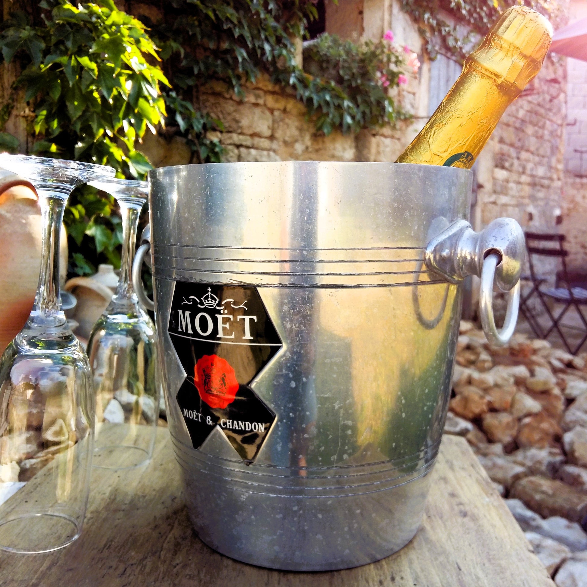 MOET & CHANDON Champagne Ice Bucket from Tiggy & Pip - Just €59! Shop now at Tiggy and Pip