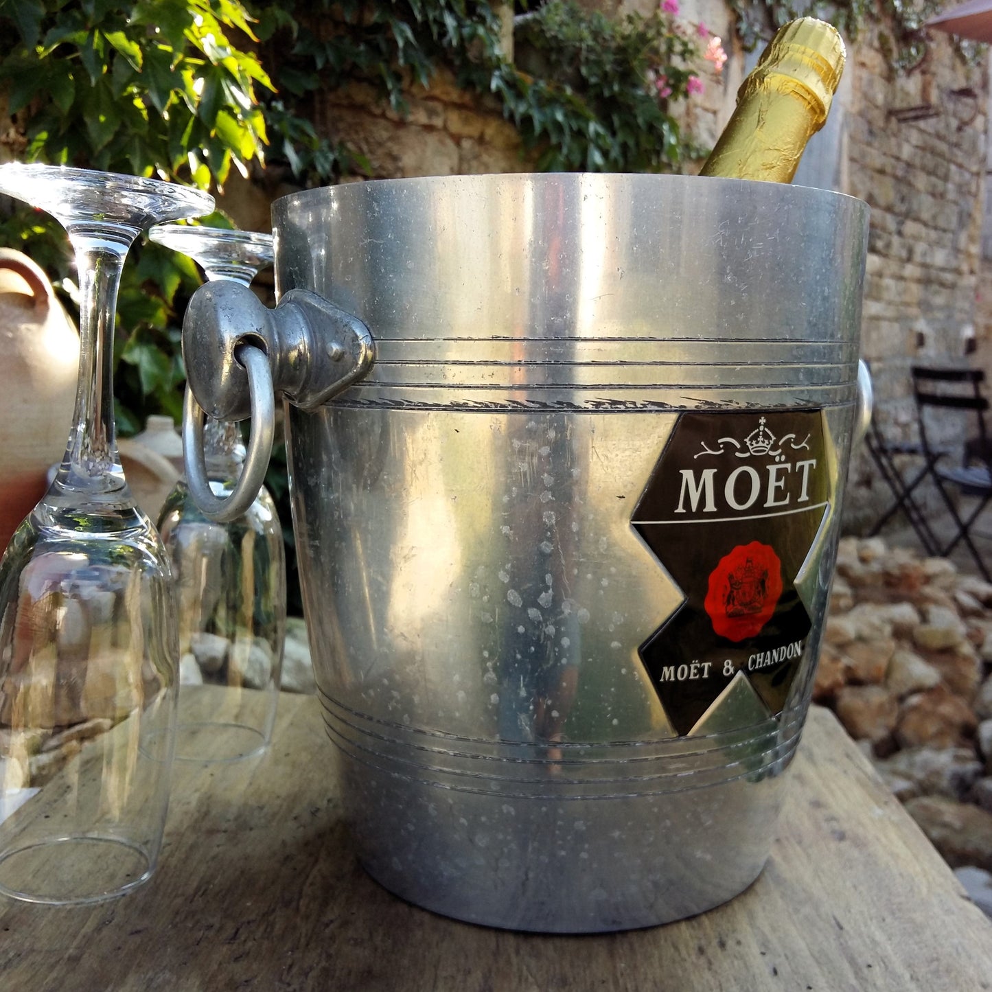 MOET & CHANDON Champagne Ice Bucket from Tiggy & Pip - Just €59! Shop now at Tiggy and Pip