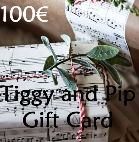 Gift Card 100€. from Tiggy and Pip - Just €100! Shop now at Tiggy and Pip