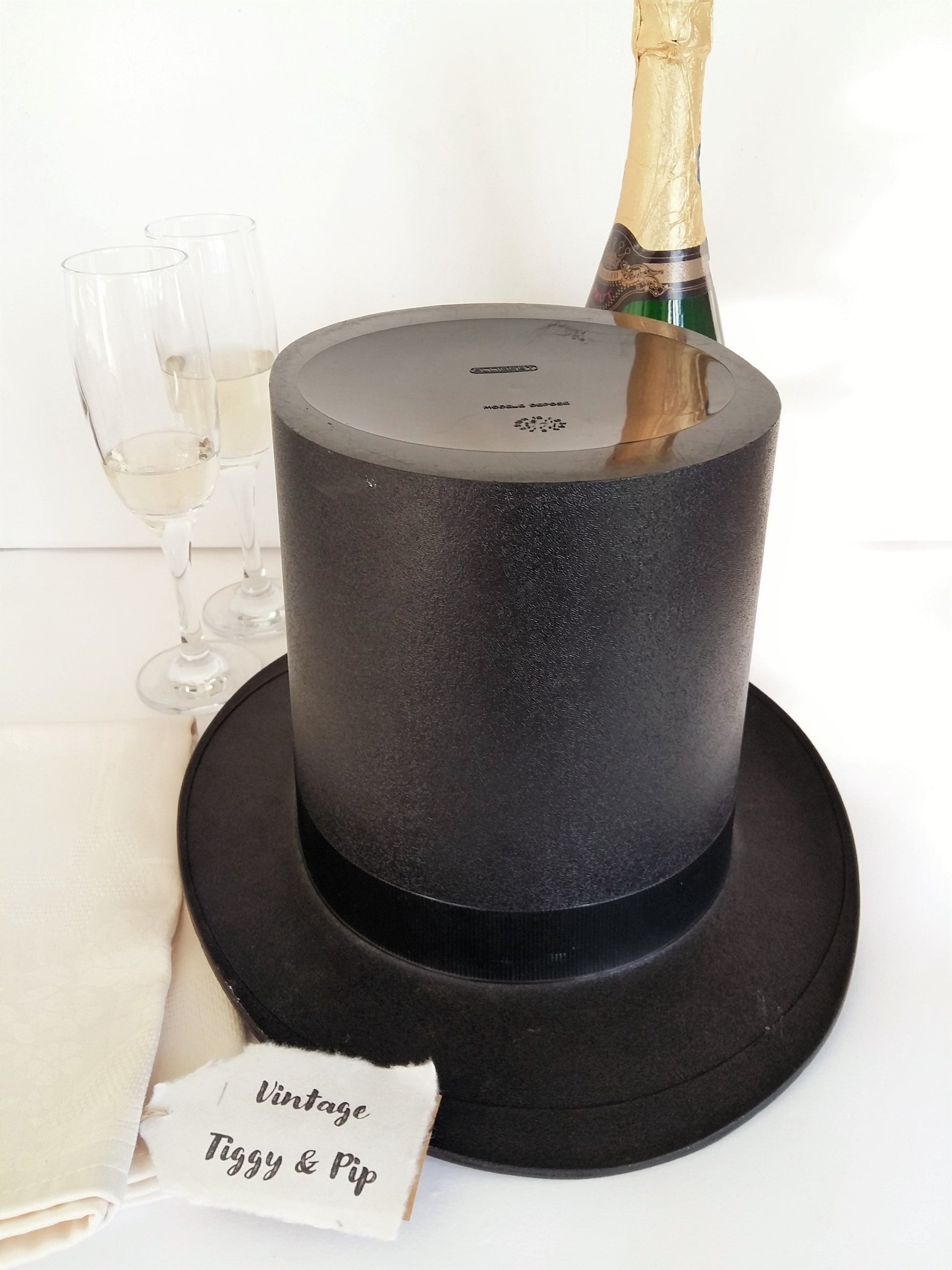 Champagne Jacquart Ice Bucket. Champagne Cooler. by Tiggy and Pip