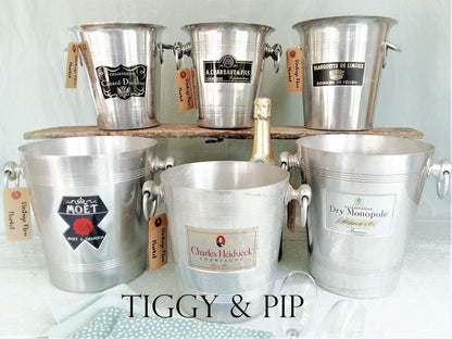 French Champagne Ice Buckets from Tiggy & Pip - Just €59! Shop now at Tiggy and Pip